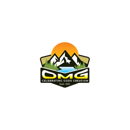 OMG Outdoor Ministry Group Design por Color Dot