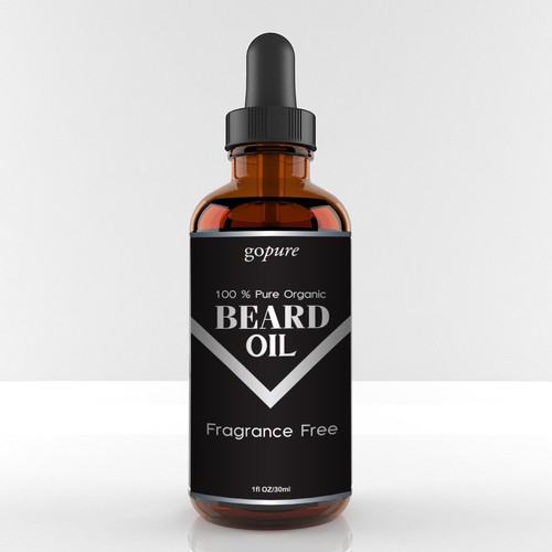 Create a High End Label for an All Natural Beard Oil! Réalisé par Shark1@