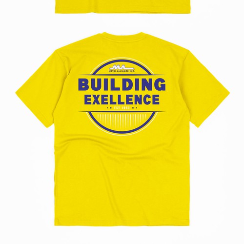 T-shirt design for high quality construction company Design by gunadika