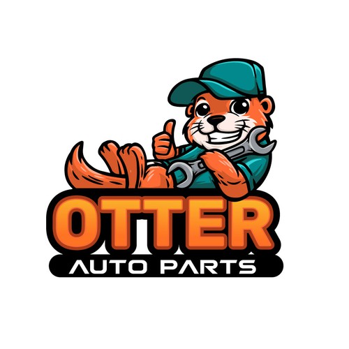 Attention Grabbing Mascot Logo For Auto Parts Ecom Store Design by masjacky