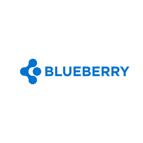 Logo for "Blueberry". An automated Chatbot provider Design by azmii_craft