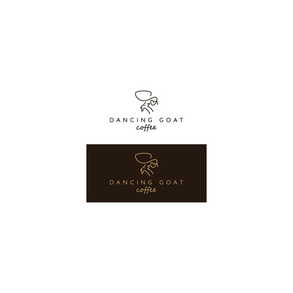 logo for dancing goat coffee
