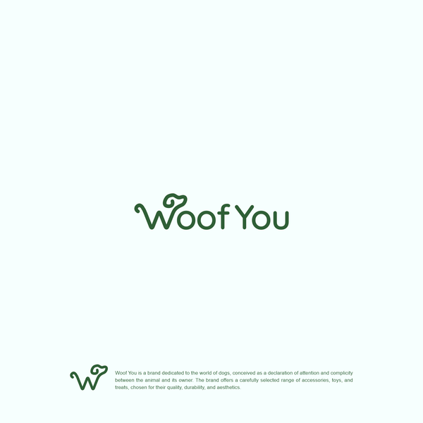 Création d’un logo moderne et graphique pour une marque lifestyle canine premium