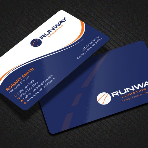 Design di Runway Logistics Business Card di prosenjit_P