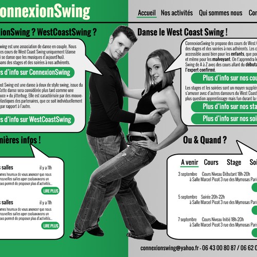 Web page design contest entry by David Belt