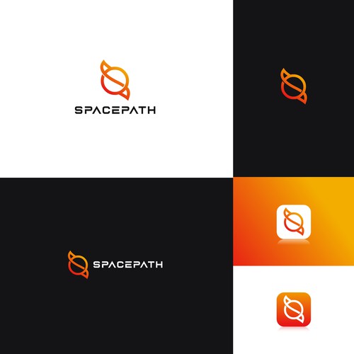 SpacePath Logo Contest winner will receive $500 Réalisé par Gaskeun*