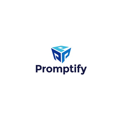 Modern, Simple and Sleek Logo for Promptify.com Design by designhatti