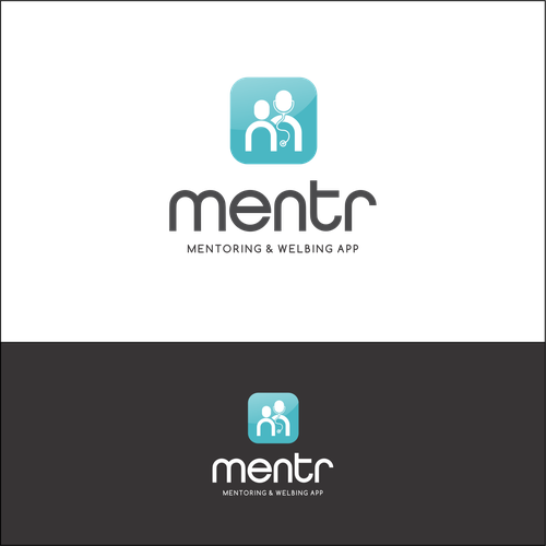 Unique logo design for mentoring app for healthcare professionals Design by alghalibie99