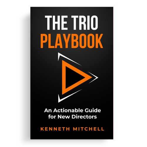 Designs | The Trio Playbook Book Cover | Book cover contest