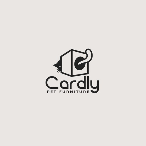 Cardly - Cardboard Furniture For Pet With Modern Architectural Aesthetic Concepts- Need Brand Logo Design by desi9nart