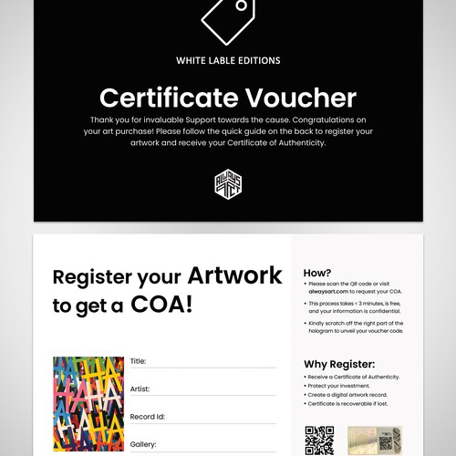 Certificate Voucher Design por Mah_Ari