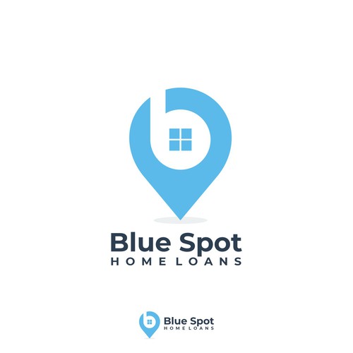 コンペ「Blue Spot Home Loans - Revised」のデザイン by lelevienさん 