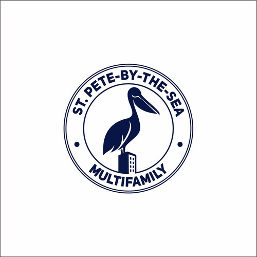 Sophisticated Florida Pelican Logo Design by Zamzami