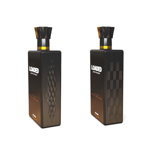 Masculine Cologne-Scented Laundry Detergent Bottle Diseño de Hamed.1