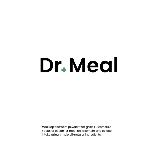 Meal Replacement Powder - Dr. Meal Logo Design by Marin M.