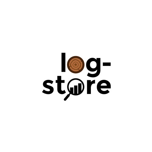 Simple log-store logo Design by yudilima