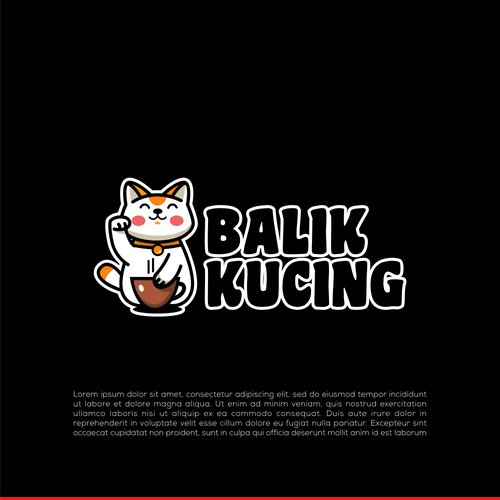 Design a cat cafe logo Design by do'ane simbok