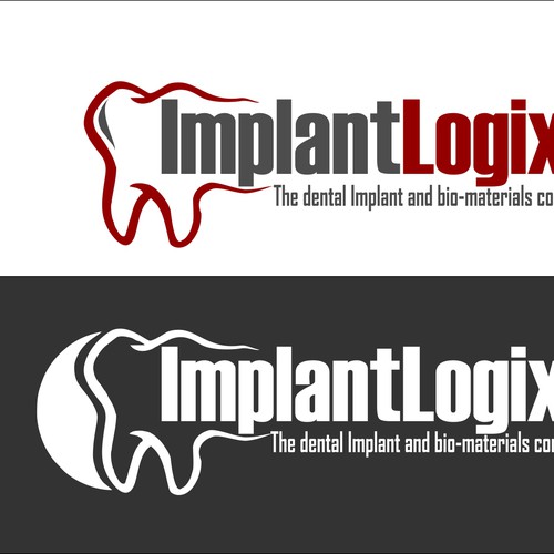 Dental Implant company Selling implants to dentist Logo & brand