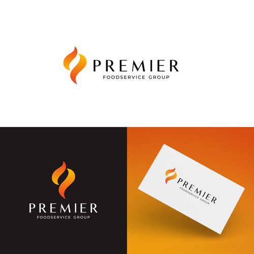 Fiery Logo for a Foodservice Manufacturer Representative Design by SweetCactus