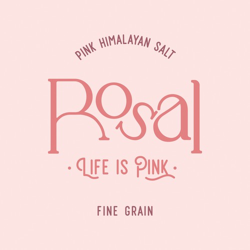 Design a logo for a Pink Himalayan Salt brand Design by artdesigns-by-d