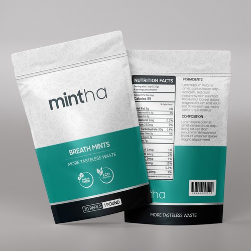 Upscale fresh breath mints pouch Design by Experiva