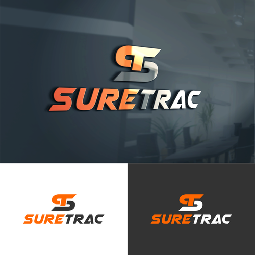 Suretrac Logo Design by uwaisalqarni