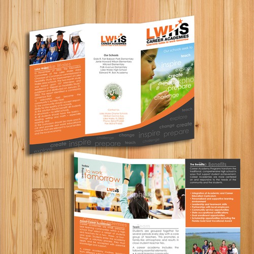 Create the next brochure design for Lake Wales High School Career Academies Design by Nasia-K_GRaphics