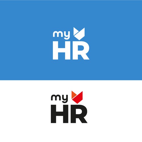 Create an awesome logo for myHR, the #1 HR Software in Luxembourg ! Design by M.I.Thomson