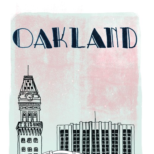 Community Contest: Create a great poster for 99designs' new Oakland office (MULTIPLE WINNERS!) Réalisé par Beuska