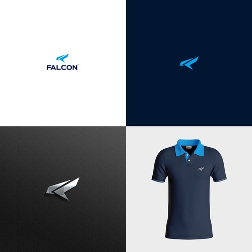 Falcon Sports Apparel logo Diseño de Xandy in Design