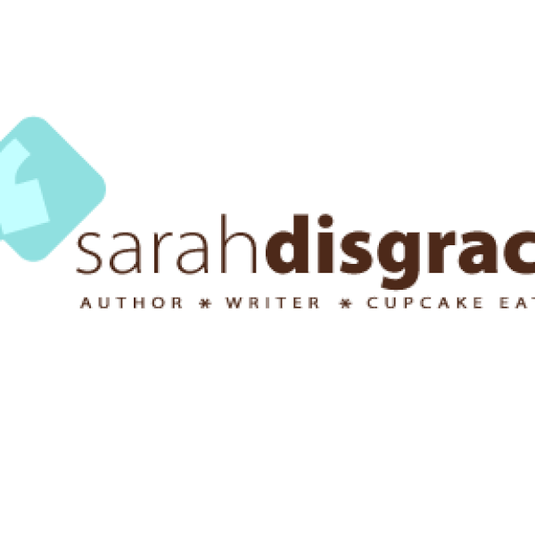 Design by PixelsJen titled "Logo for Author/Writer Website - Sarah Disgrace"