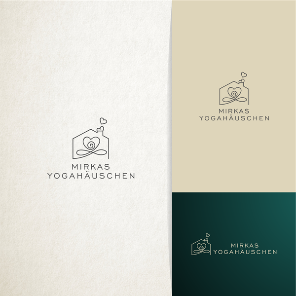 Logo design for Mirkas Yogahäuschen