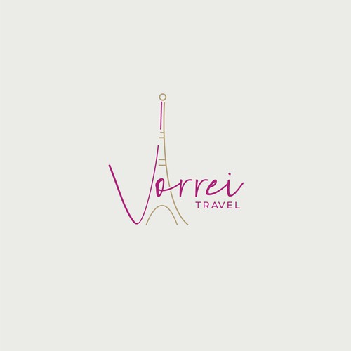 Boho European Travel Logo Design Design by FoxCody