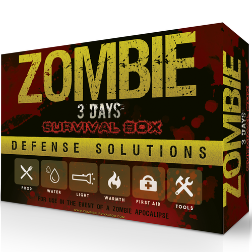 Zombie Survival Kit Lunch Box