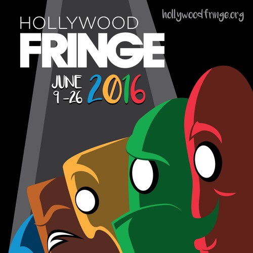 Guide Cover for the 2016 Hollywood Fringe Festival Design by AHHH DEAS