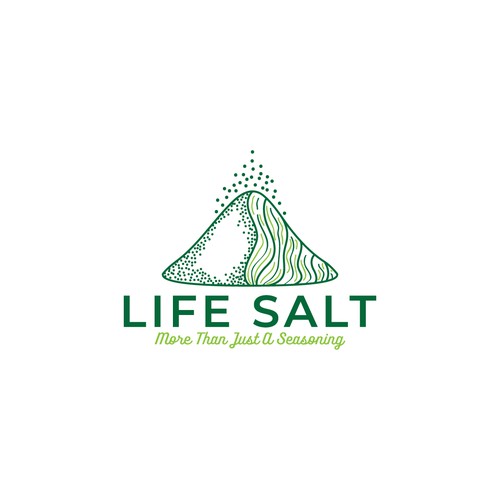 Salt Infused with Seaweed as a Natural Source of Daily Iodine vs Salts with Chemical Iodine-ontwerp door ✅ LOGO OF GOD ™️