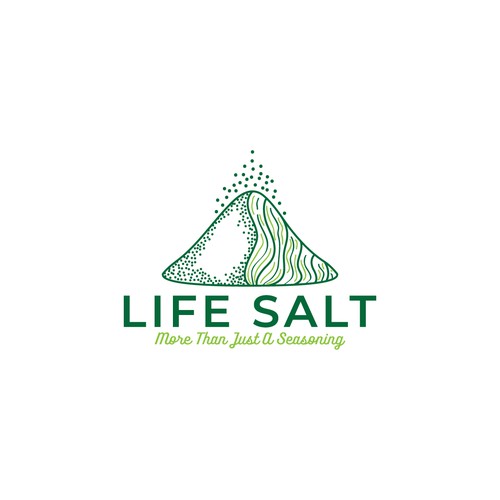 Salt Infused with Seaweed as a Natural Source of Daily Iodine vs Salts with Chemical Iodine Design by Brand Lab Studio