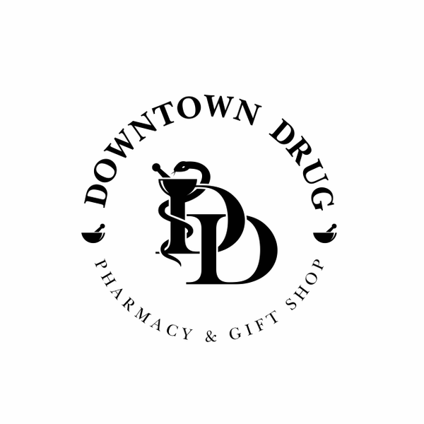 Design by positivo titled "Drug store + gift shop new ownership looking to revamp old logo"
