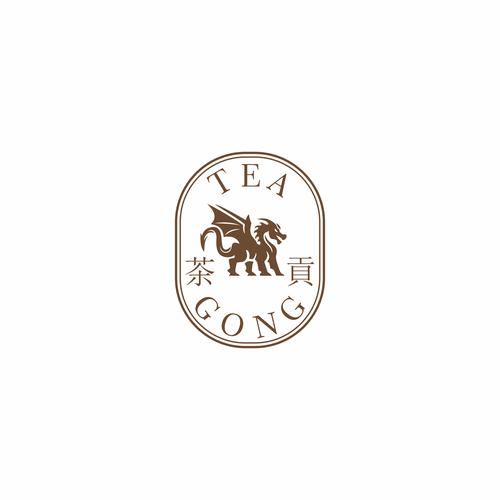 Tea Gong Logo Design by wakarie