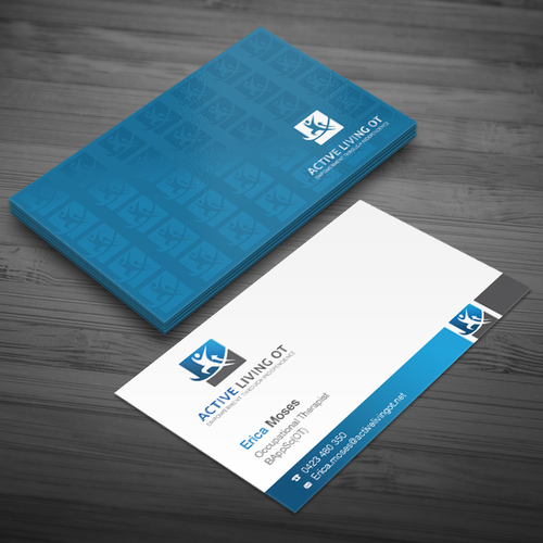 Business cards - occupational therapist Design by fastdesign86