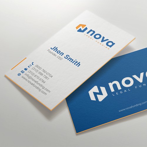 Design a Print Material (Biz Card, Letterhead, Letter) for Legal Funding Company Design by kaylee CK