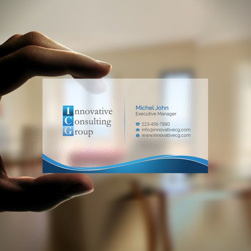 ICG Business Cards Design by fastdesign86