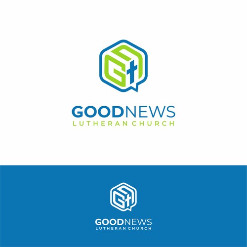 Good News Church Logo Diseño de Adam Anggriawan