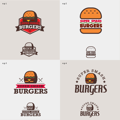 Smash Burger Concept Needs Winning Logo! Design by Tai Le