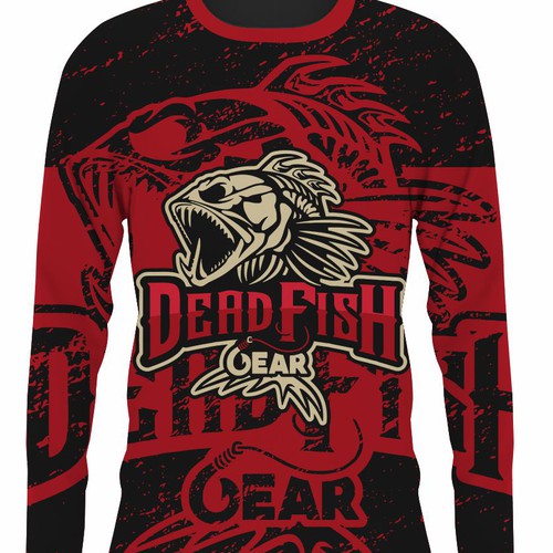 Bad ass fishing jersey, Clothing or apparel contest