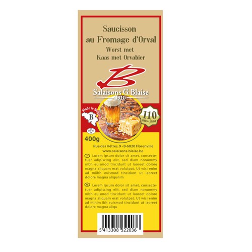 Etiquetas de producto propuesta en el concurso por Hatemmanga