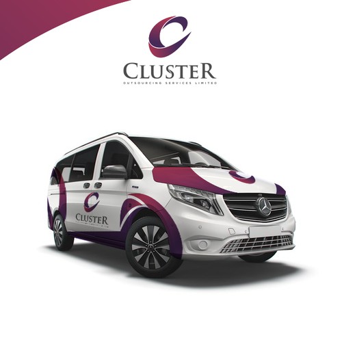 Minimal Car Wrap Design for Mercedes vito(Urgent) Design by Cristhian Pagoaga