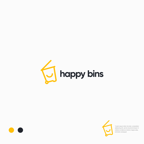 Powerful logo needed for new bin (trash can) cleaning business. Design by adipvtra™