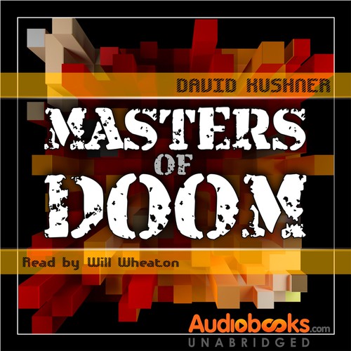 Design the "Masters of Doom" book cover for Audiobooks.com Diseño de Christian Alban