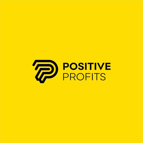 Positive Profits Logo Design by The Last Hero™